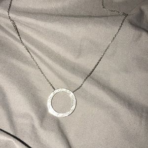 Michael Kors Circle Crystal Necklace